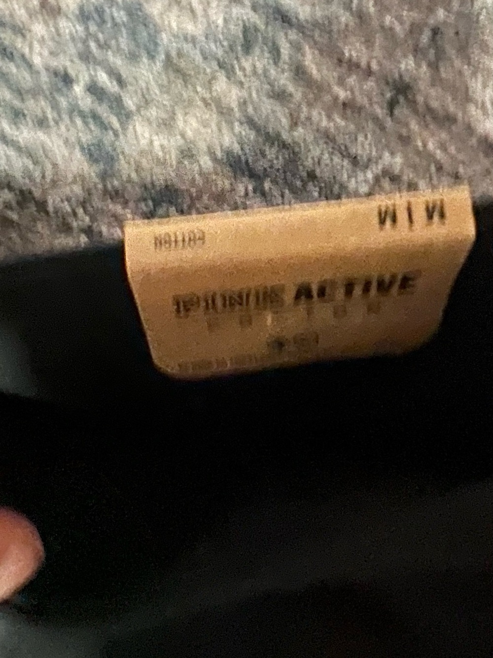 PINK Victoria's Secret Black Leggings with Multicolor Script - Picture 3 of 3